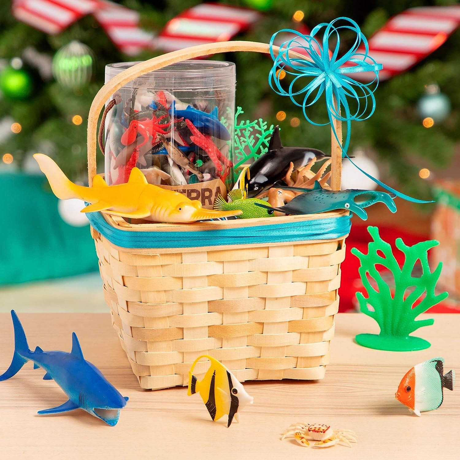 Terra by Battat – Tropical Fish World – Assorted Miniature Sea Animals, Toys for Toddlers 3 & Up (60 Pc), Multicolor - Image 8