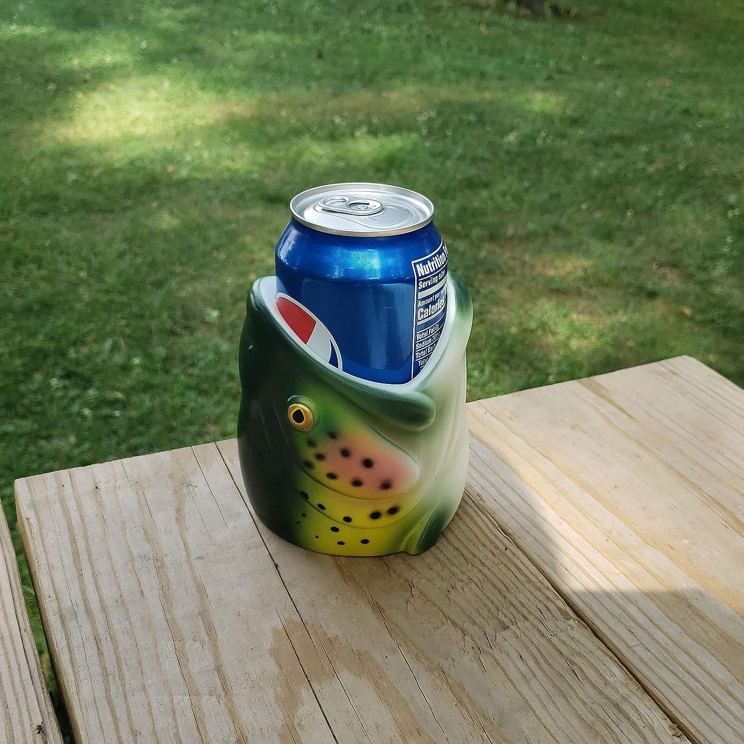 Fish Shaped Can Coolers, Insulated Double Walled 12 Ounce Can Holder - Image 14