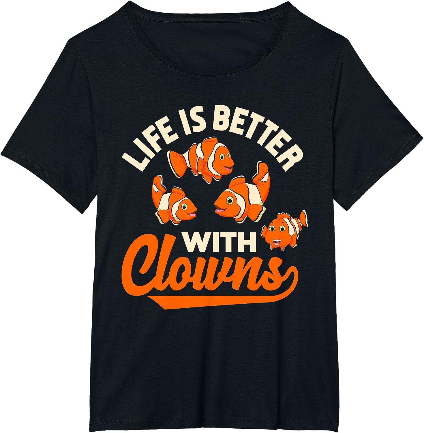 Life Is Better With Clowns - Funny Fish Keeper Gift T-Shirt - Image 29