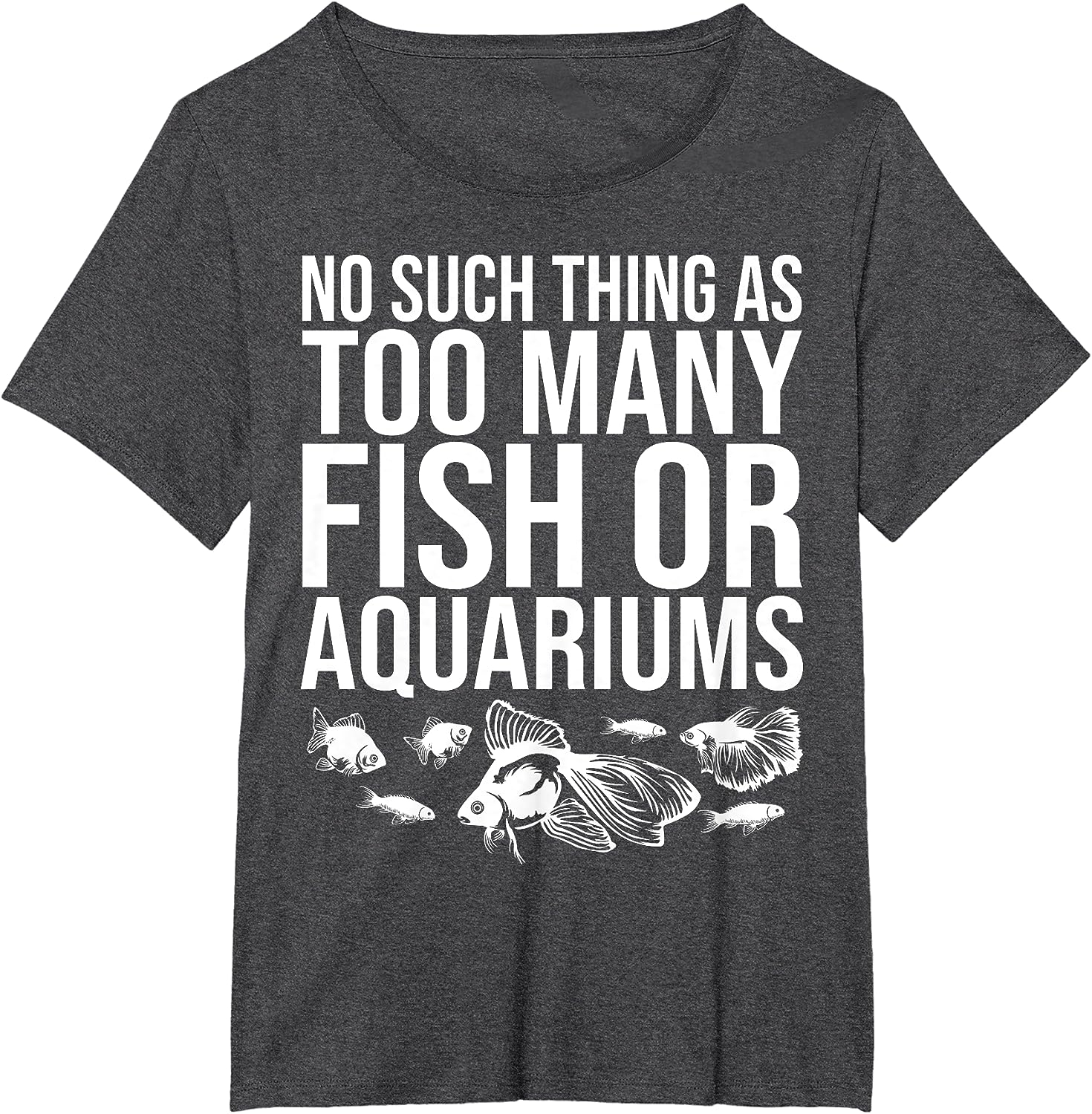 Funny Aquarium Lover Art For Men Women Fishkeeper Fish Tank T-Shirt - Image 8
