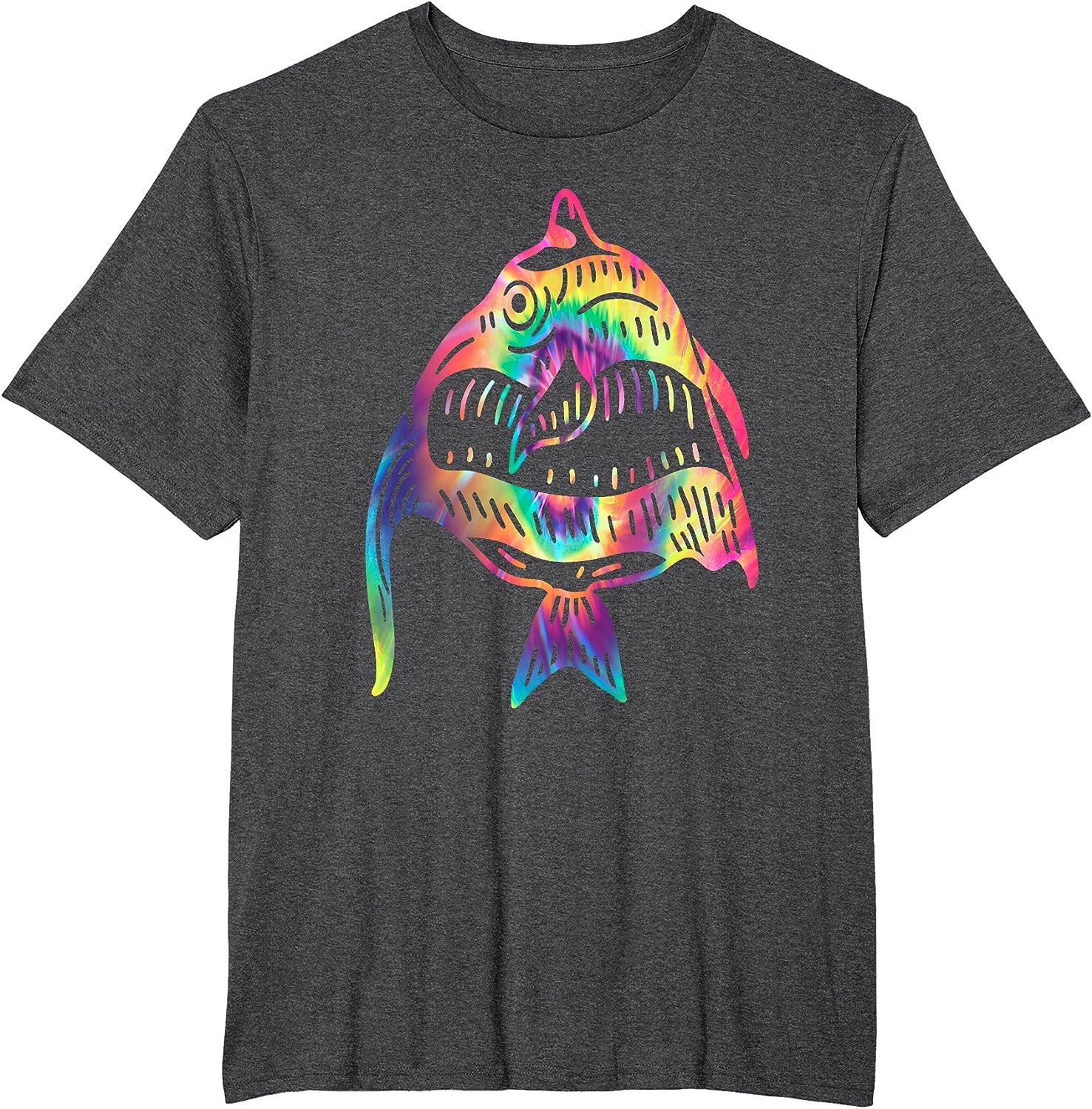 Funny Fish Sunglasses Art Hawaiian Aloha Beach Hawaii Women T-Shirt - Image 35