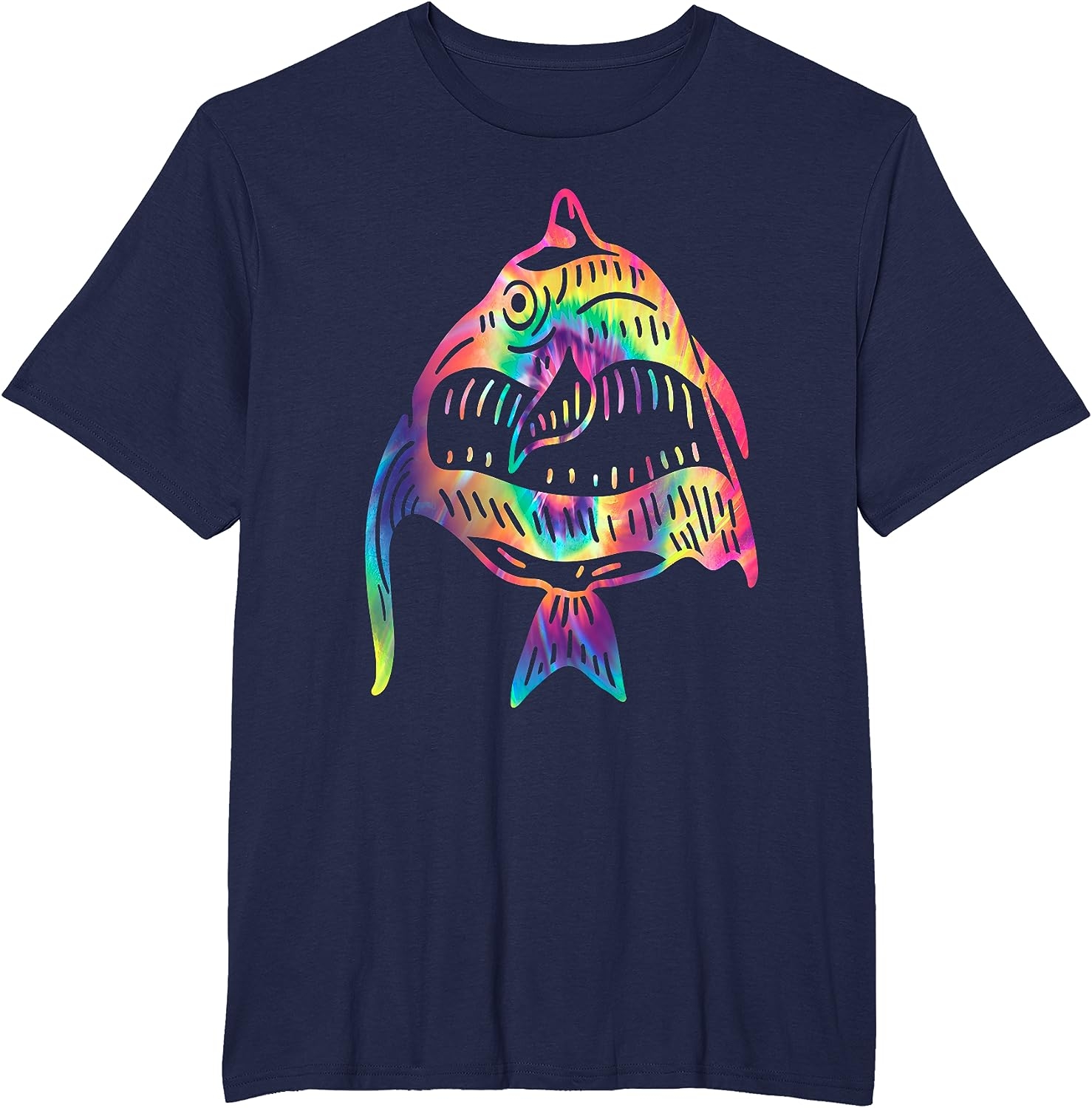 Funny Fish Sunglasses Art Hawaiian Aloha Beach Hawaii Women T-Shirt - Image 24