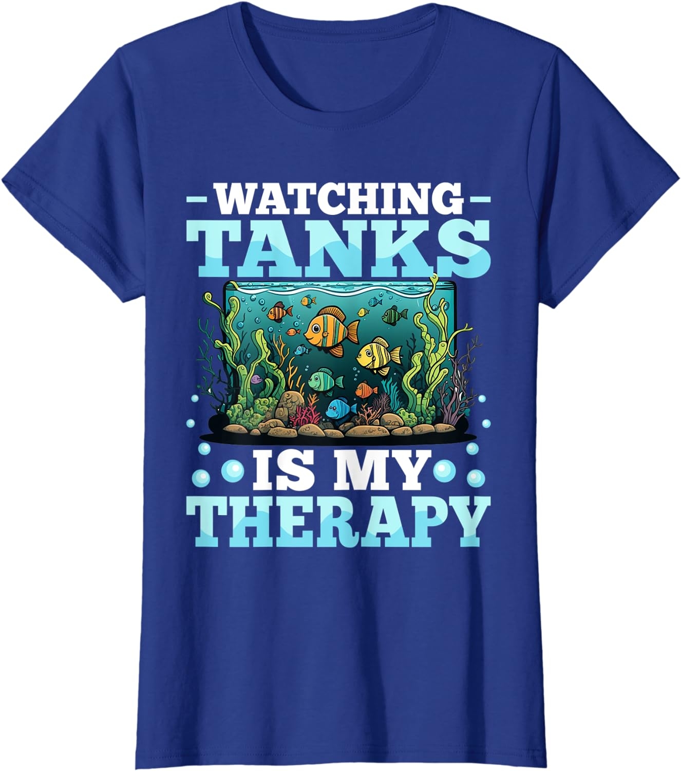 Aquarium Aquarist FishKeeper Reefers Keeper Tank Cleaning T-Shirt - Image 14
