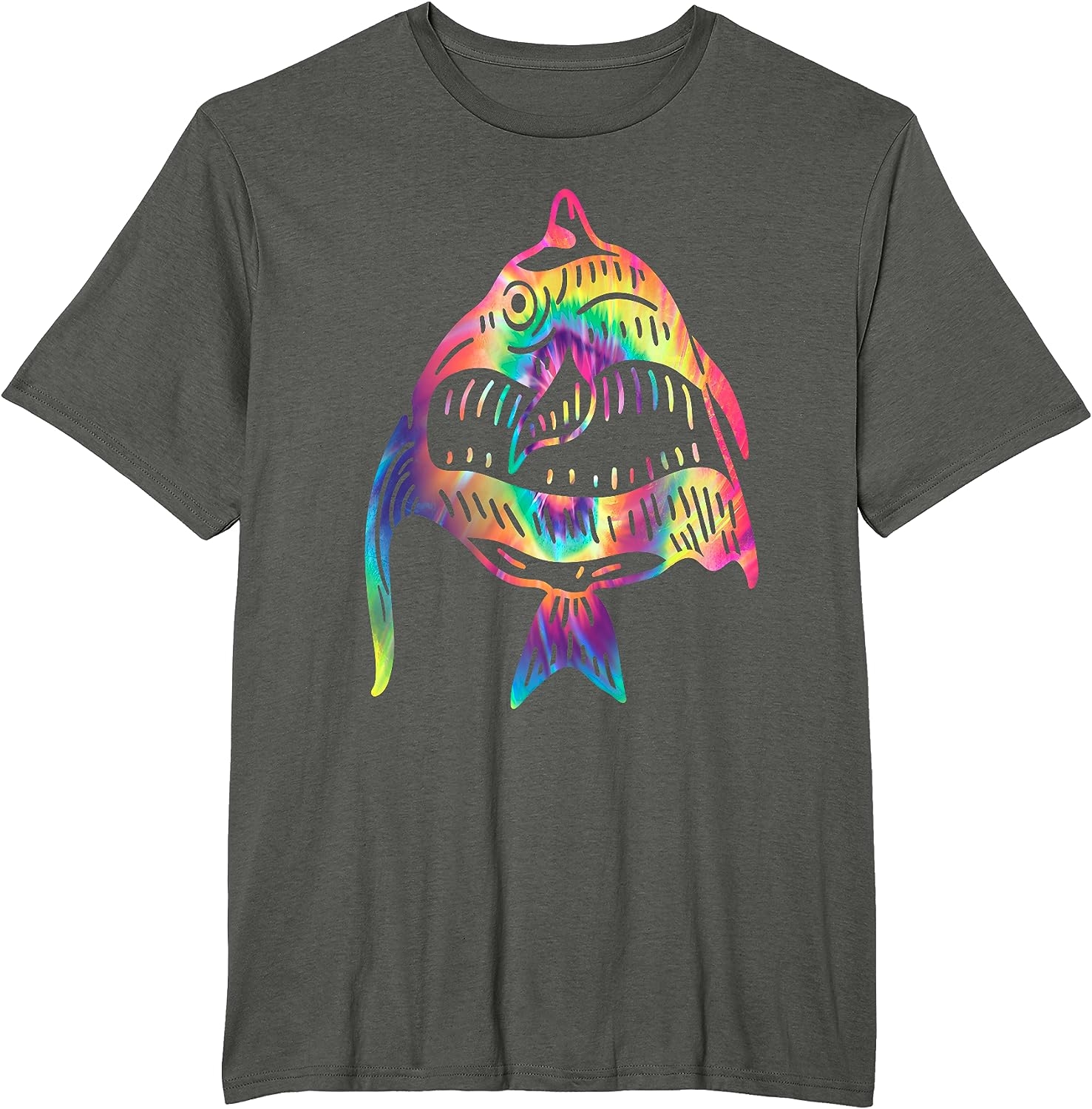 Funny Fish Sunglasses Art Hawaiian Aloha Beach Hawaii Women T-Shirt - Image 11