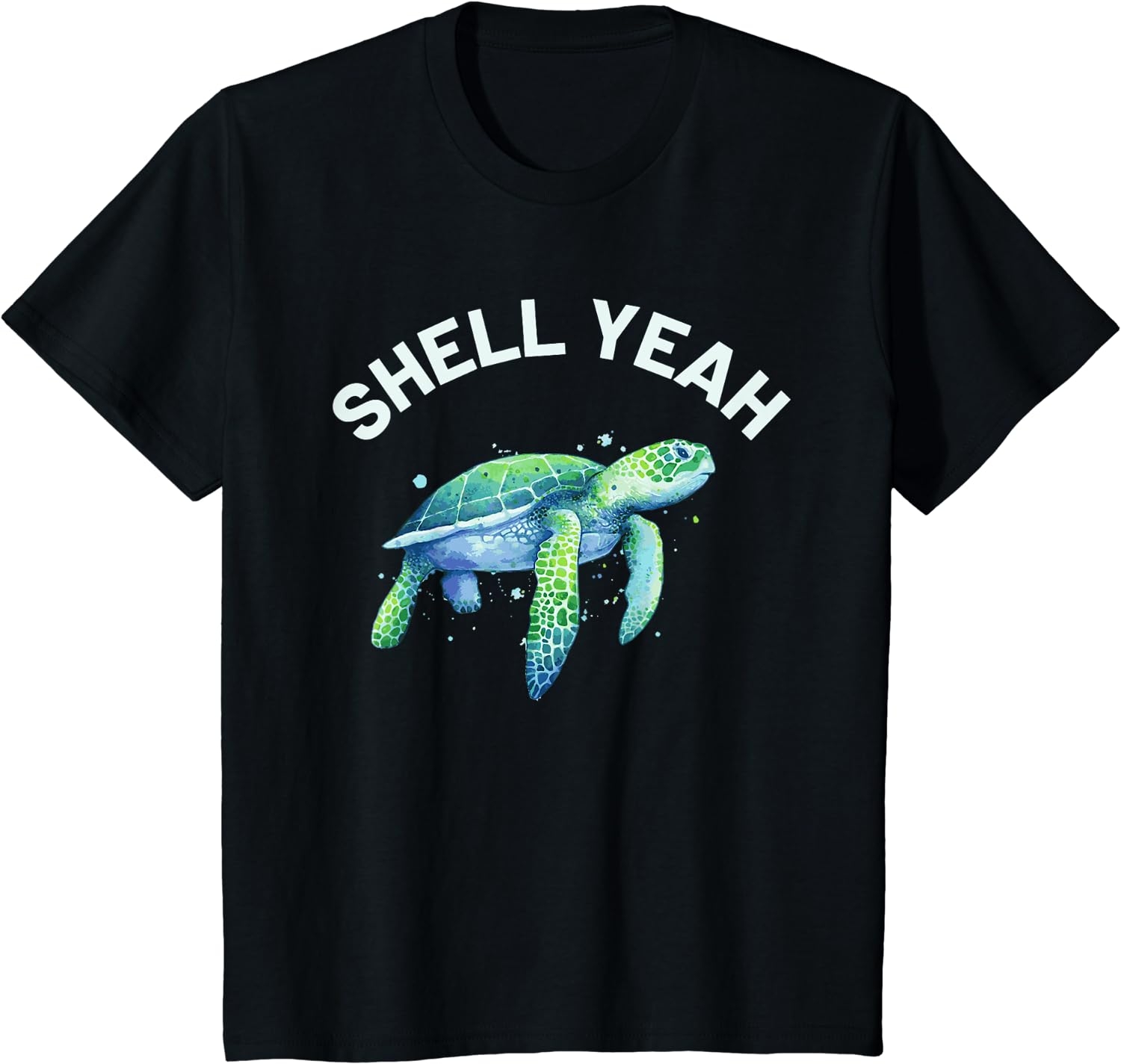 Shell Yeah - Cute Tortoise & Sea Turtle Lover T-Shirt - Image 12