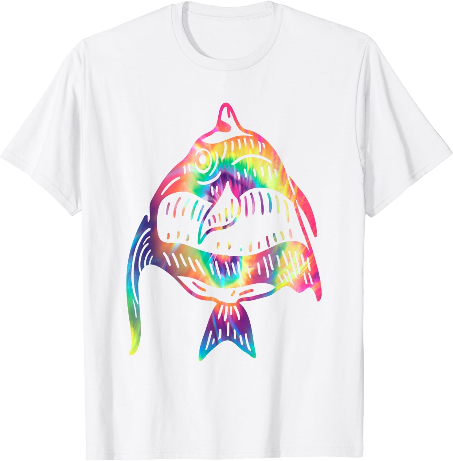Funny Fish Sunglasses Art Hawaiian Aloha Beach Hawaii Women T-Shirt - Image 34