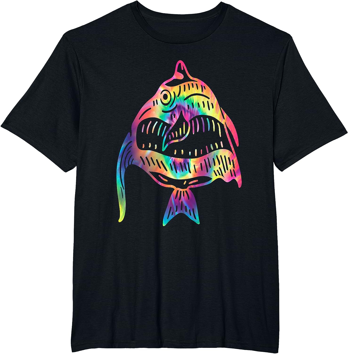 Funny Fish Sunglasses Art Hawaiian Aloha Beach Hawaii Women T-Shirt - Image 29