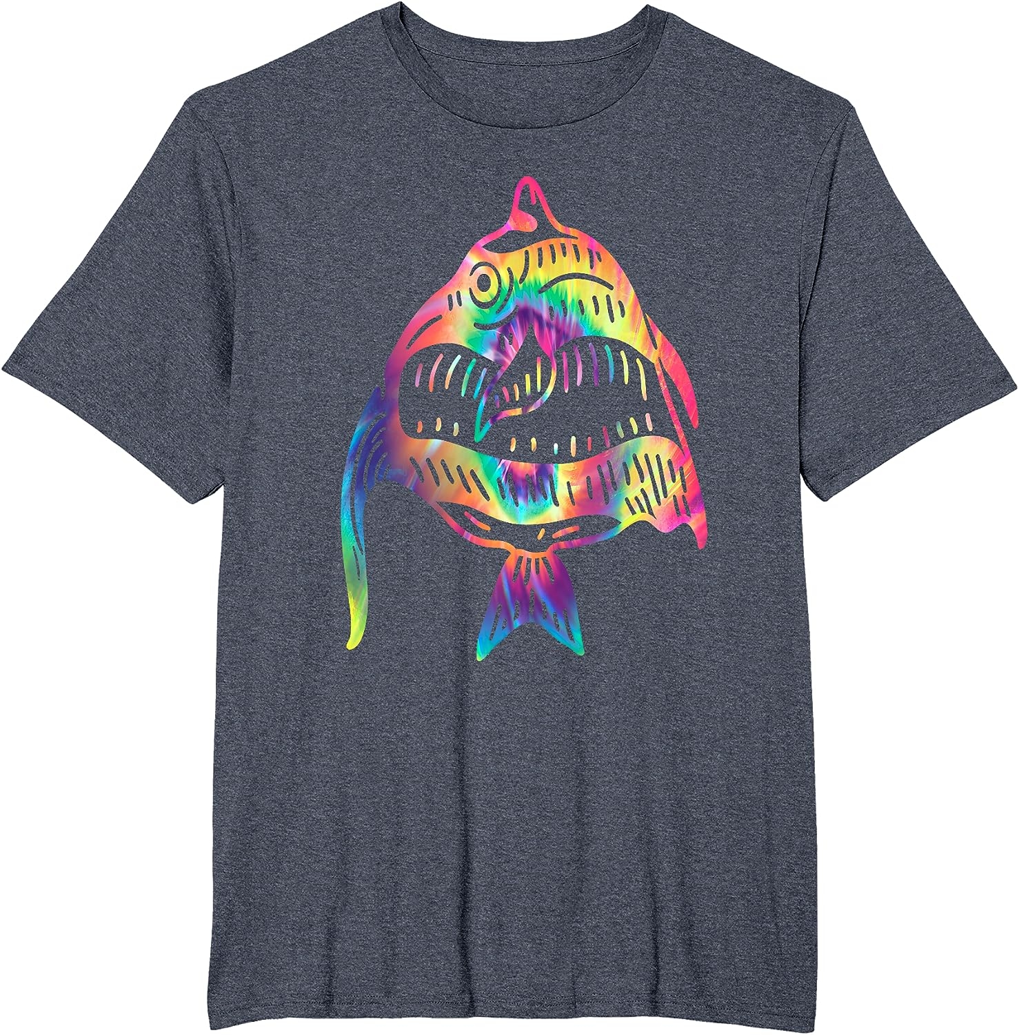 Funny Fish Sunglasses Art Hawaiian Aloha Beach Hawaii Women T-Shirt - Image 16