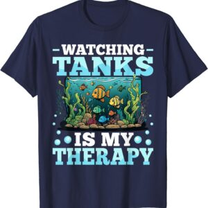 Aquarium Aquarist FishKeeper Reefers Keeper Tank Cleaning T-Shirt