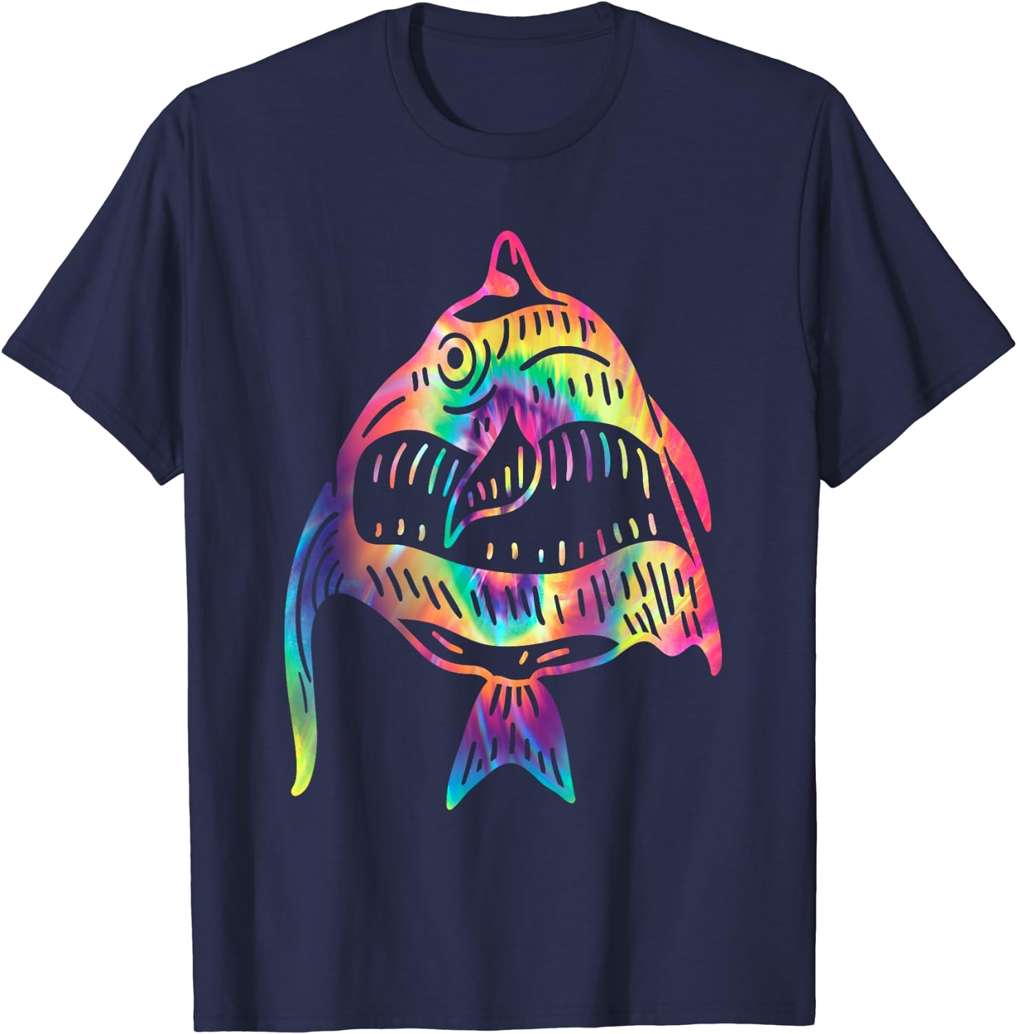 Funny Fish Sunglasses Art Hawaiian Aloha Beach Hawaii Women T-Shirt