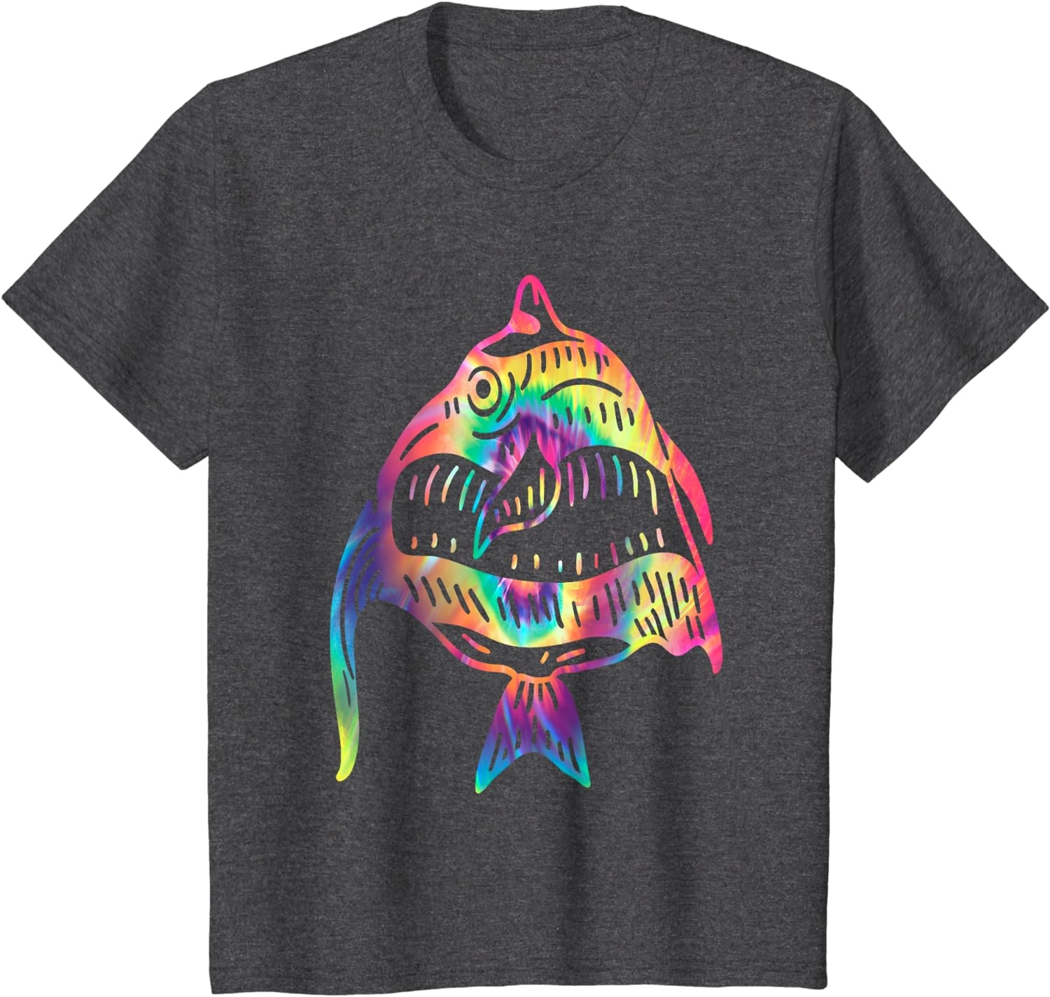 Funny Fish Sunglasses Art Hawaiian Aloha Beach Hawaii Women T-Shirt - Image 10