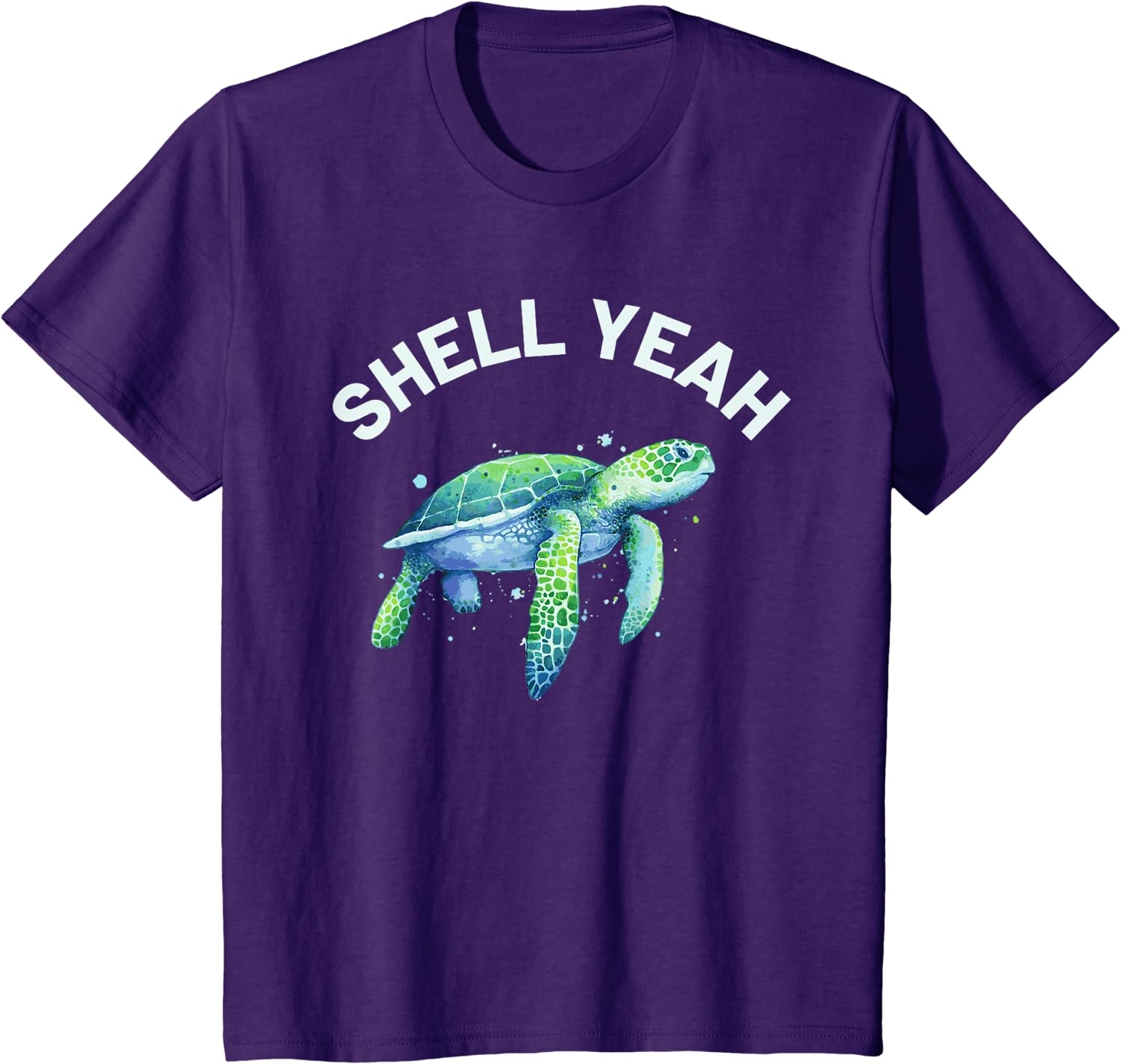 Shell Yeah - Cute Tortoise & Sea Turtle Lover T-Shirt - Image 5