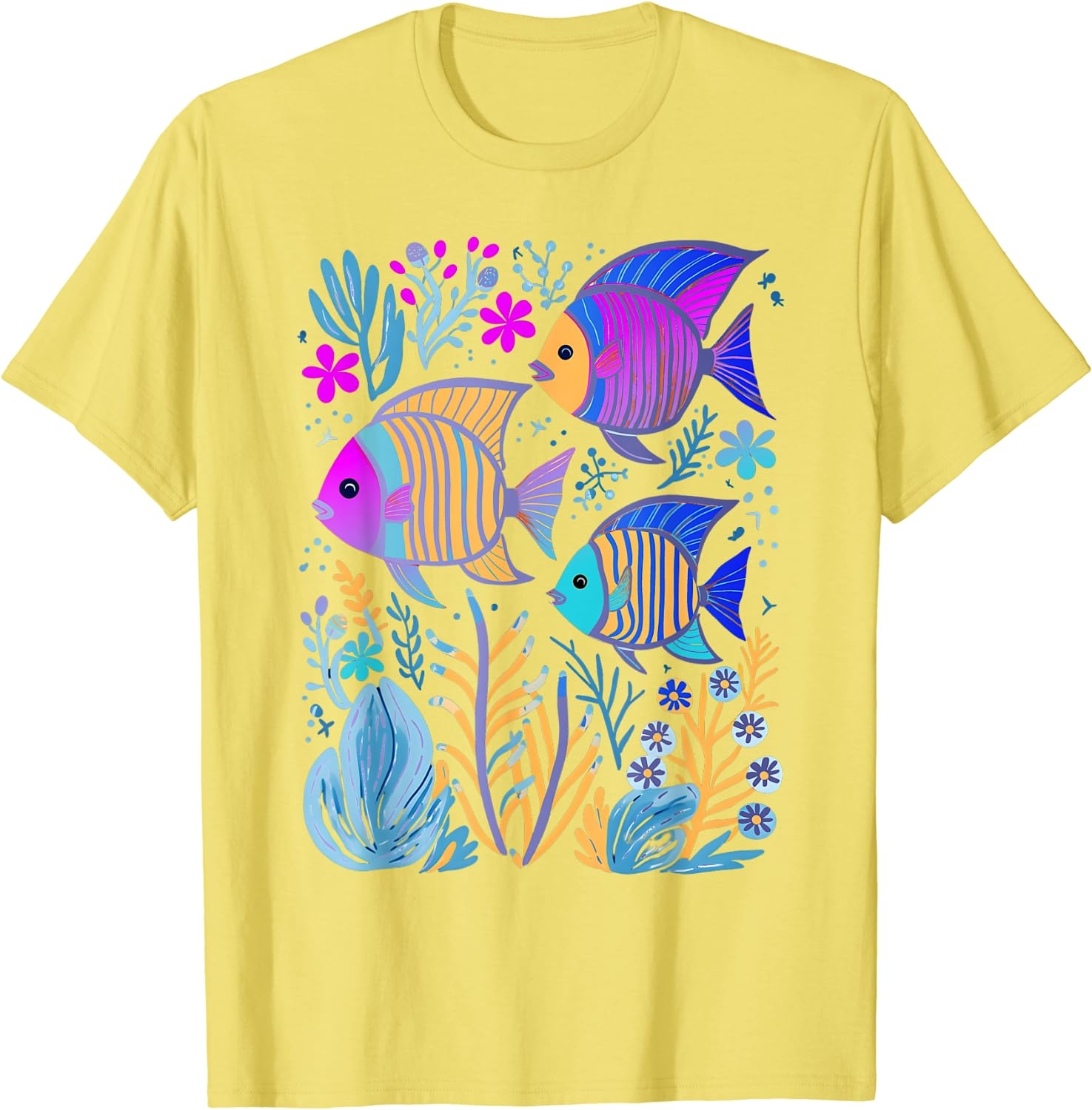 Fish Life Oceanography Tropical Snorkeling Island Sea Diving T-Shirt - Image 19