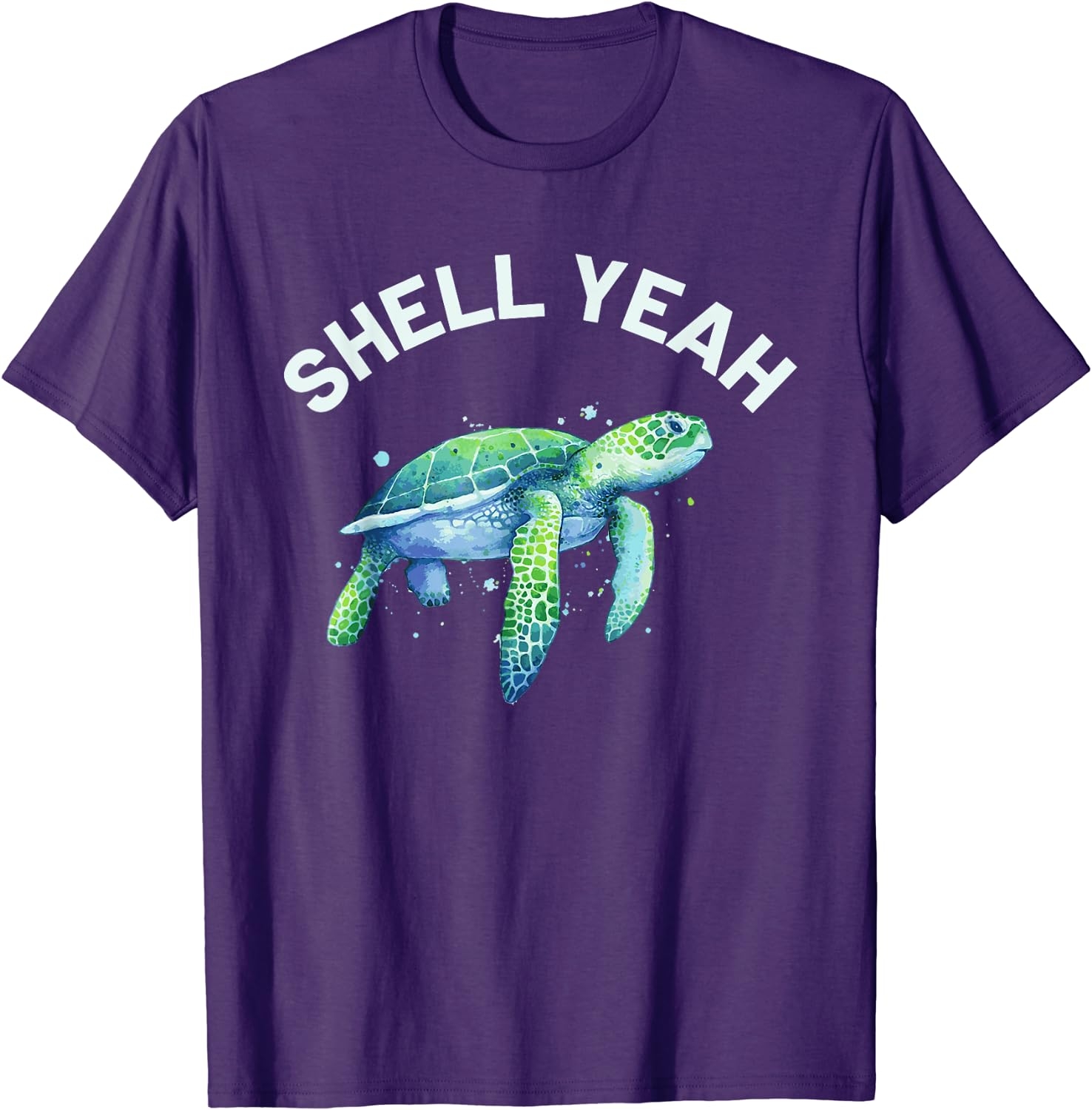 Shell Yeah - Cute Tortoise & Sea Turtle Lover T-Shirt - Image 9