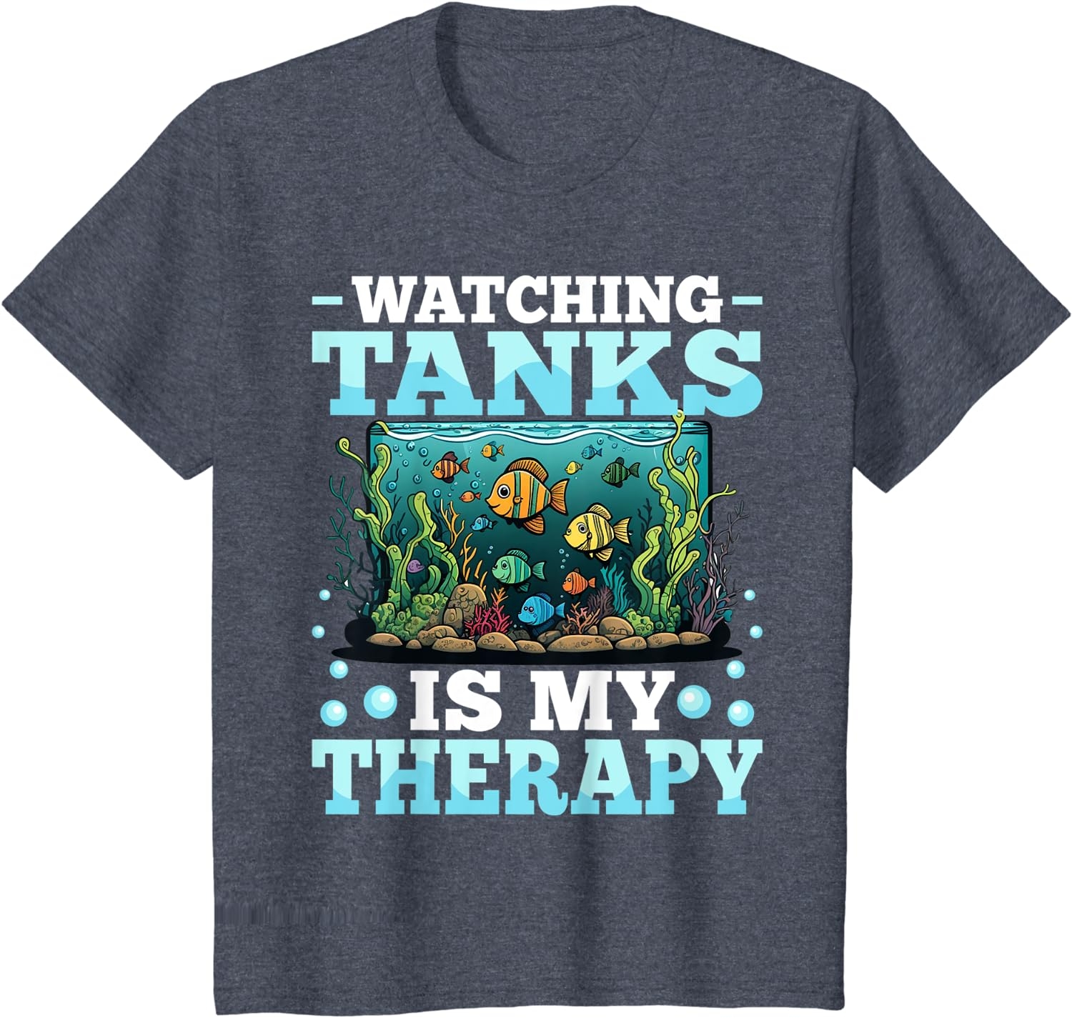 Aquarium Aquarist FishKeeper Reefers Keeper Tank Cleaning T-Shirt - Image 11