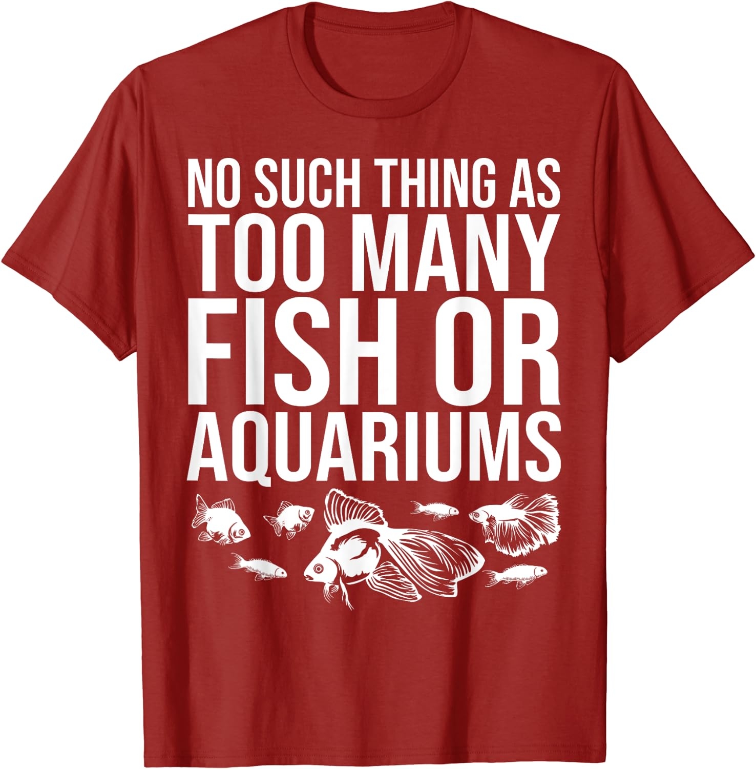 Funny Aquarium Lover Art For Men Women Fishkeeper Fish Tank T-Shirt - Image 16