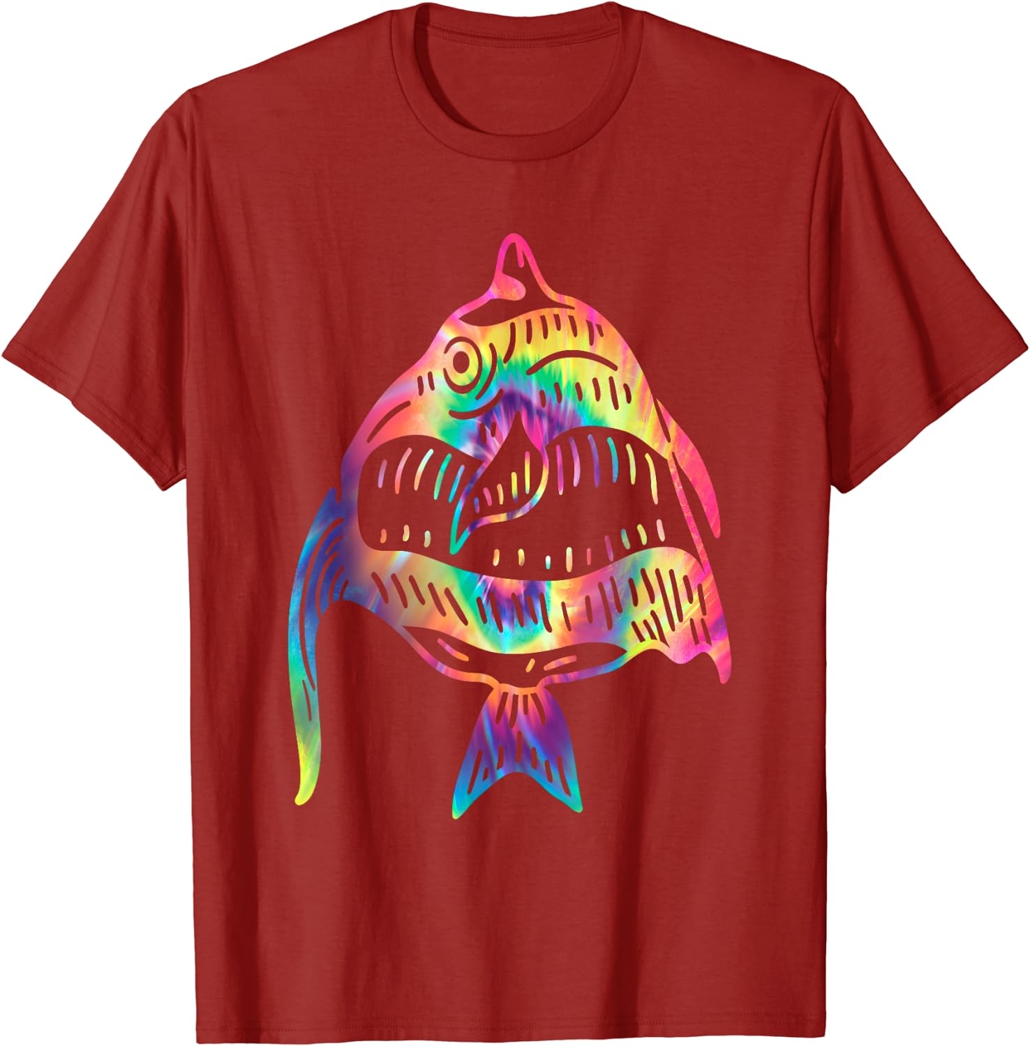 Funny Fish Sunglasses Art Hawaiian Aloha Beach Hawaii Women T-Shirt - Image 15