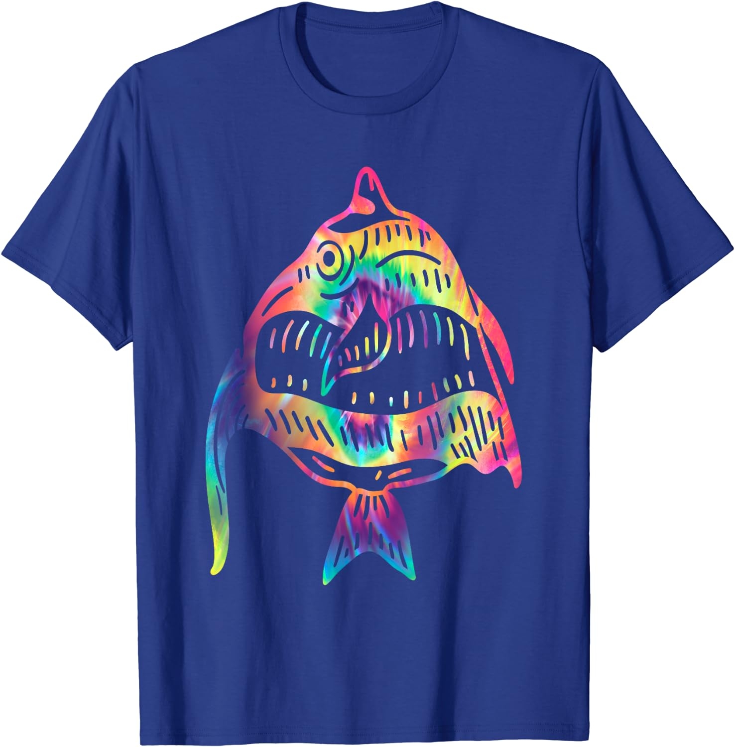 Funny Fish Sunglasses Art Hawaiian Aloha Beach Hawaii Women T-Shirt - Image 23