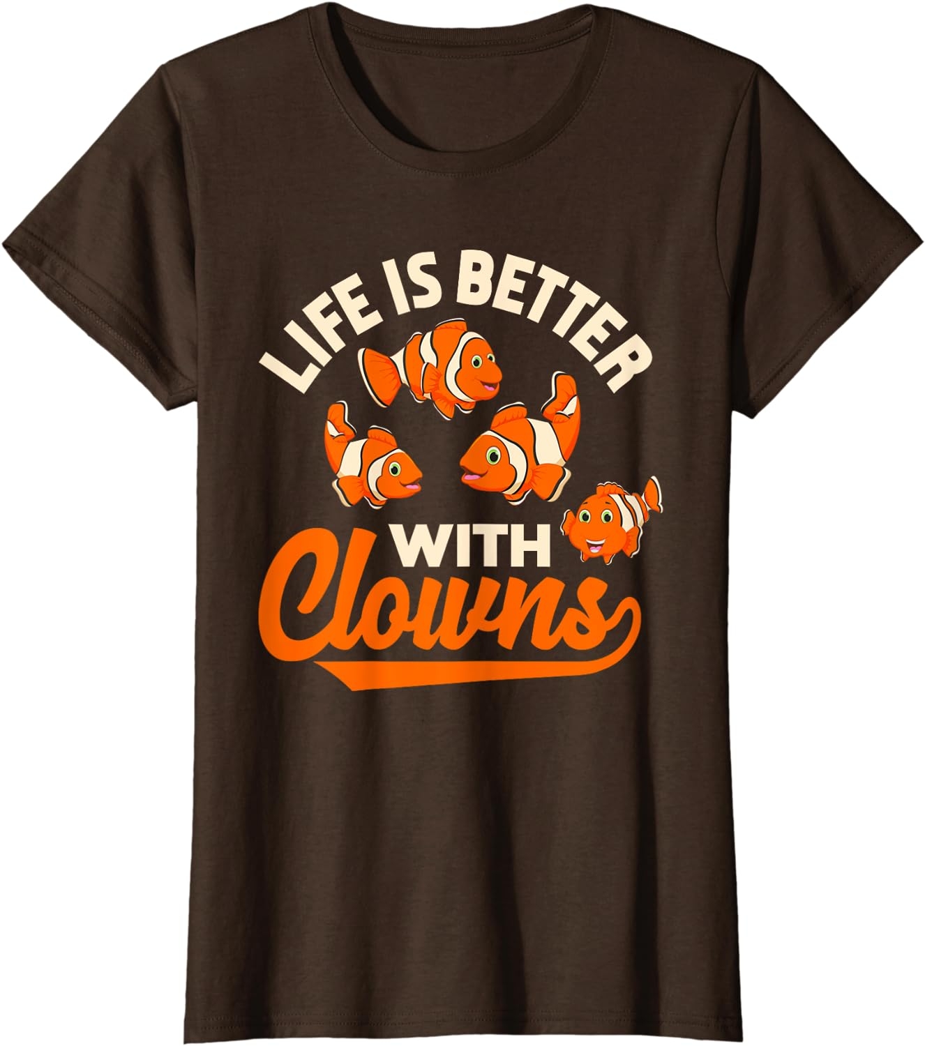 Life Is Better With Clowns - Funny Fish Keeper Gift T-Shirt - Image 41