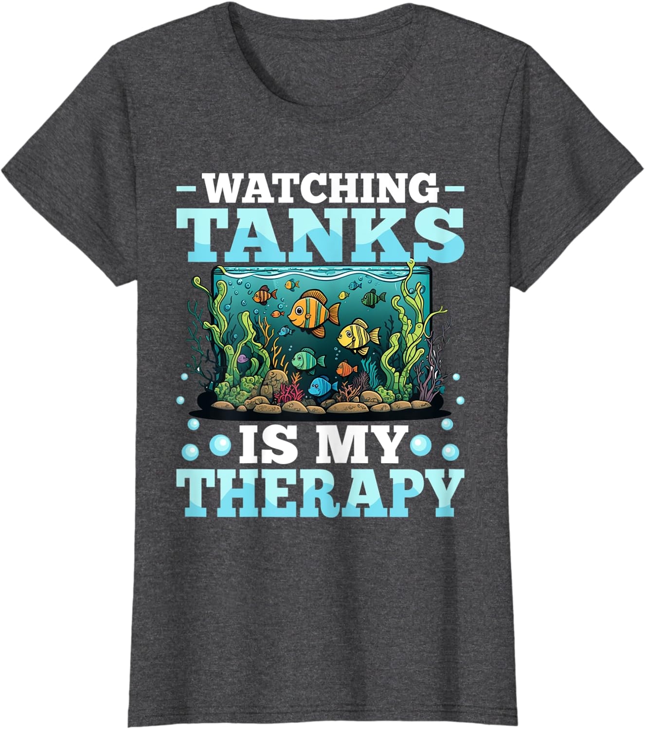 Aquarium Aquarist FishKeeper Reefers Keeper Tank Cleaning T-Shirt - Image 13