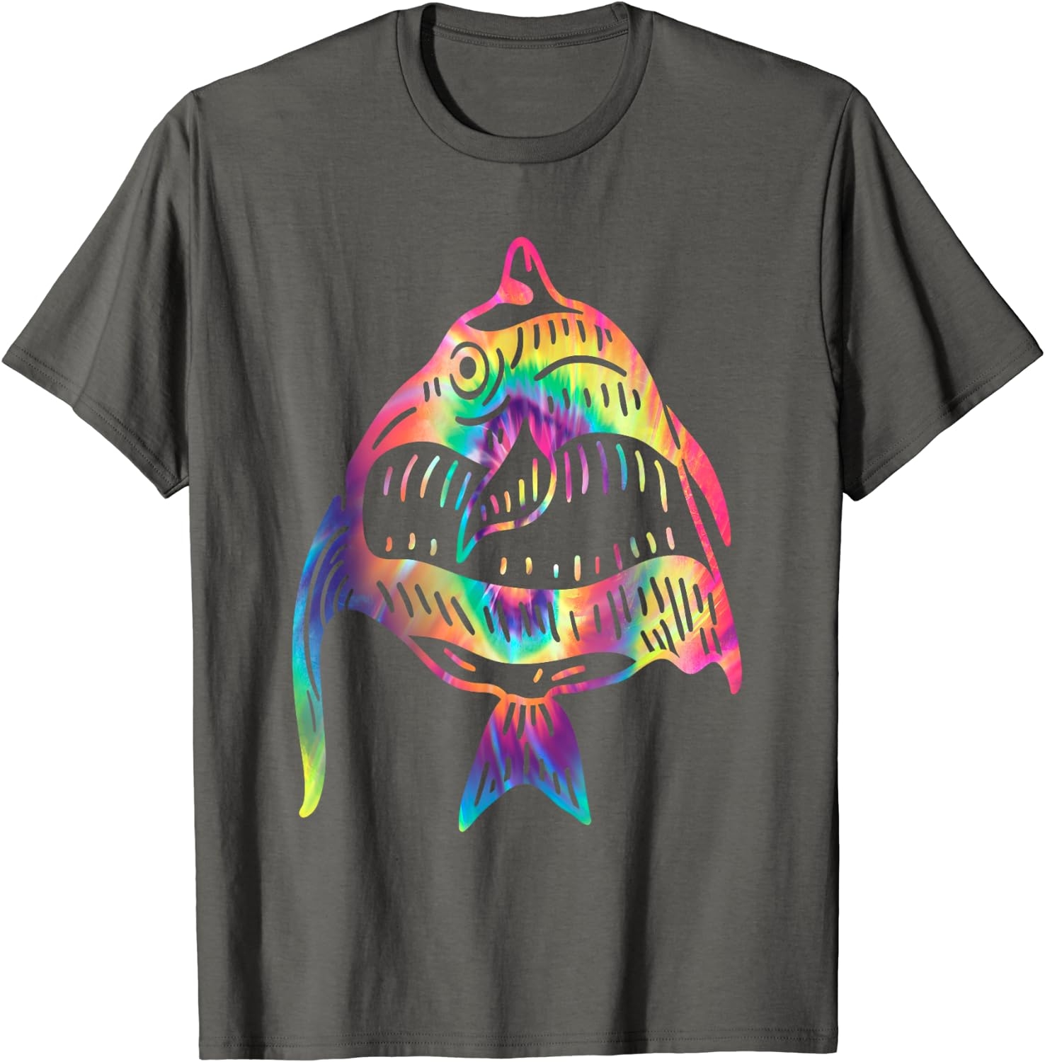 Funny Fish Sunglasses Art Hawaiian Aloha Beach Hawaii Women T-Shirt - Image 26