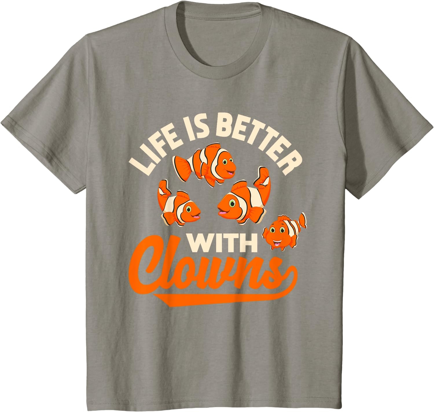 Life Is Better With Clowns - Funny Fish Keeper Gift T-Shirt - Image 38