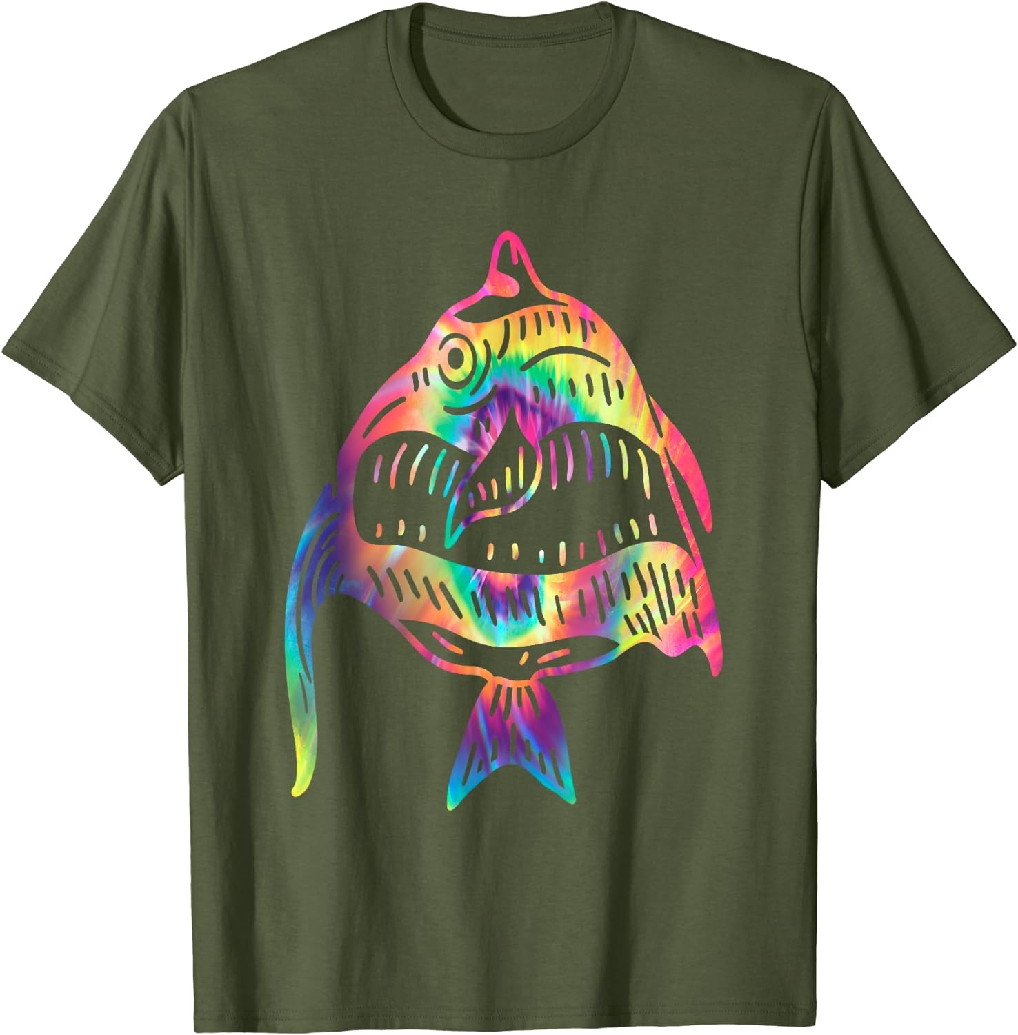 Funny Fish Sunglasses Art Hawaiian Aloha Beach Hawaii Women T-Shirt - Image 33