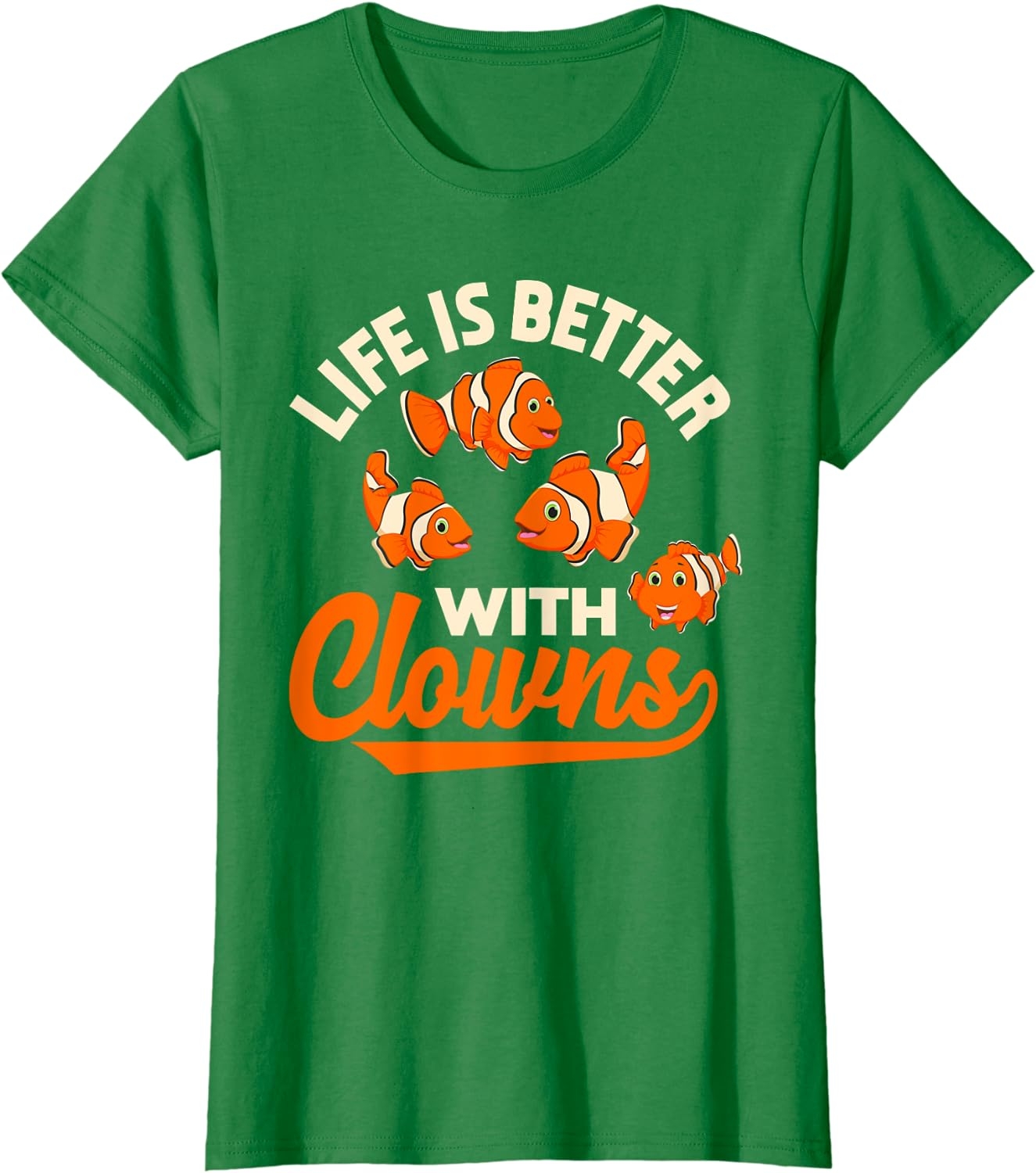 Life Is Better With Clowns - Funny Fish Keeper Gift T-Shirt - Image 9
