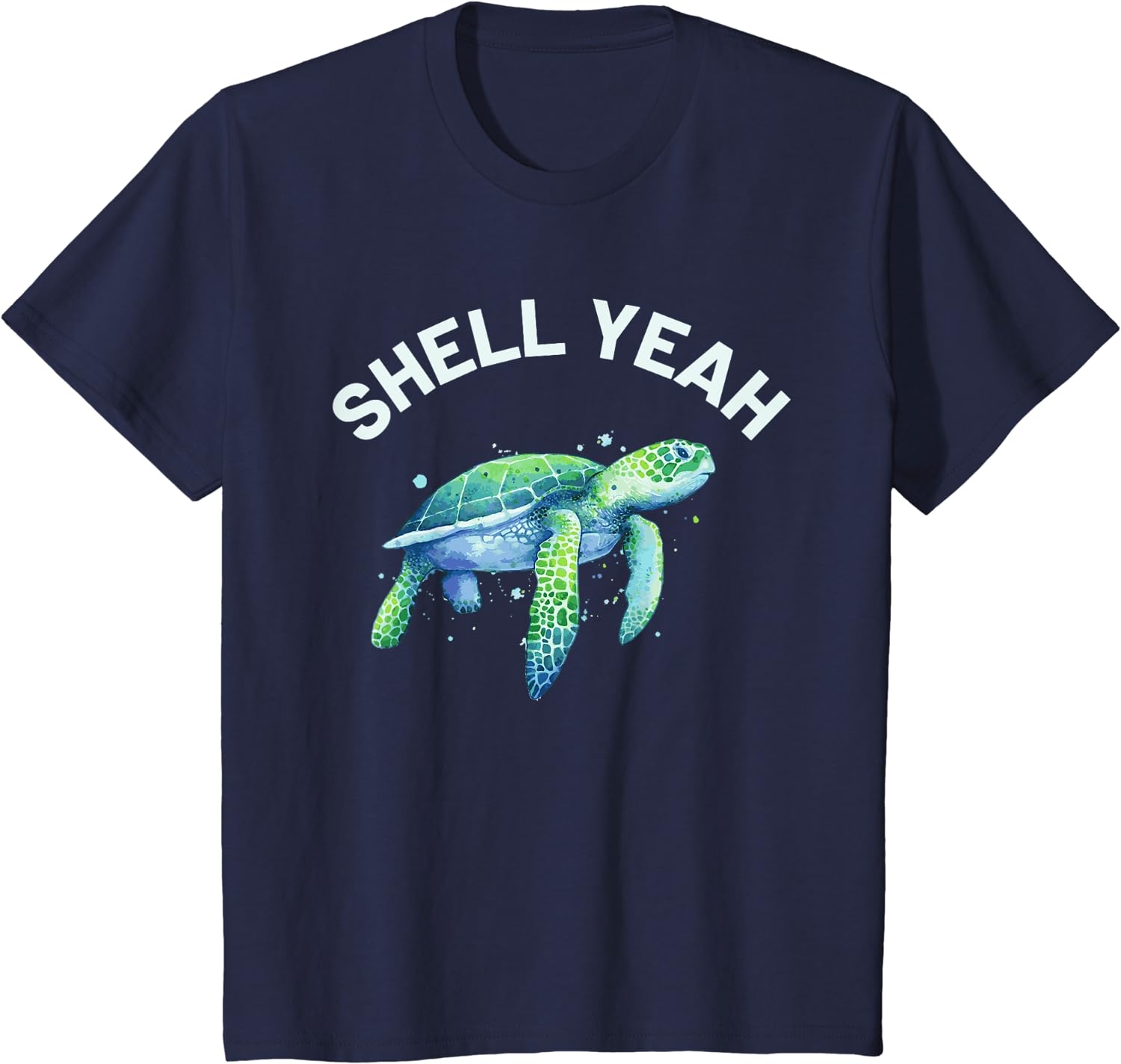 Shell Yeah - Cute Tortoise & Sea Turtle Lover T-Shirt - Image 6