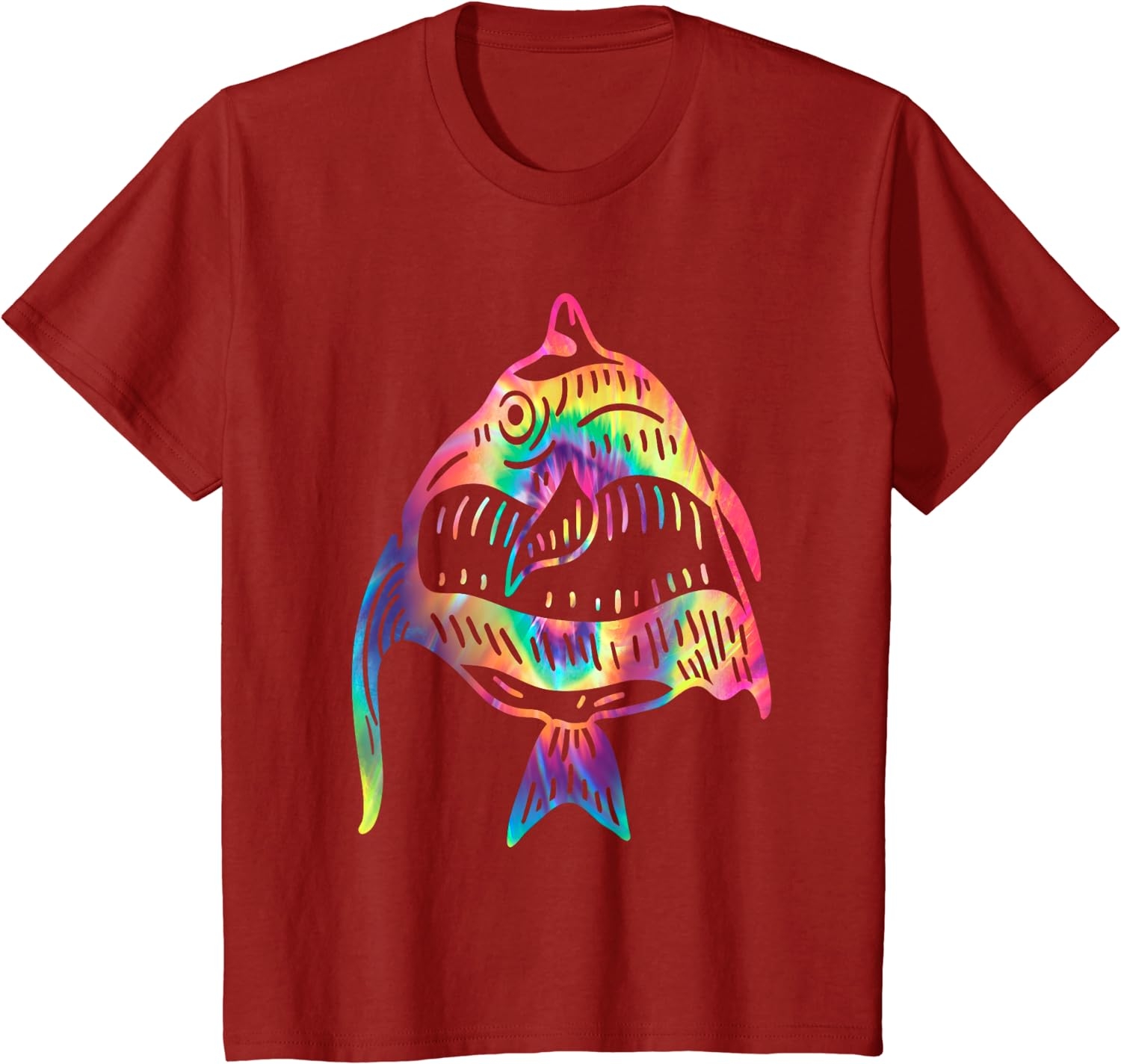 Funny Fish Sunglasses Art Hawaiian Aloha Beach Hawaii Women T-Shirt - Image 42