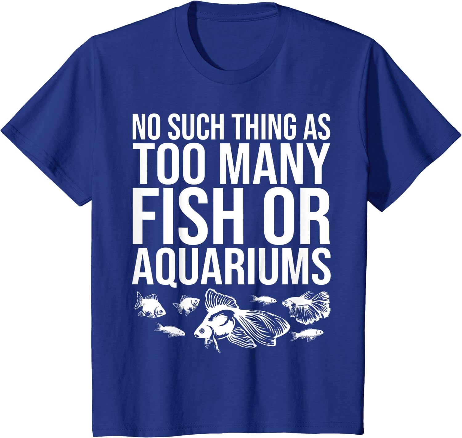 Funny Aquarium Lover Art For Men Women Fishkeeper Fish Tank T-Shirt - Image 4
