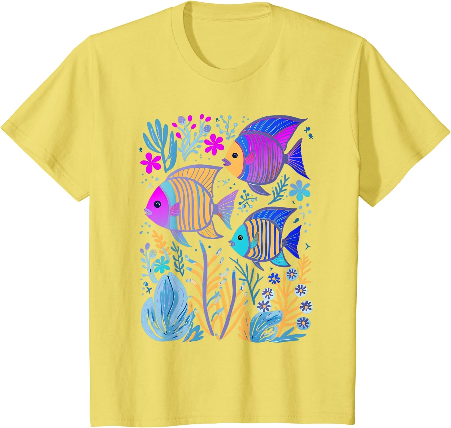 Fish Life Oceanography Tropical Snorkeling Island Sea Diving T-Shirt - Image 12