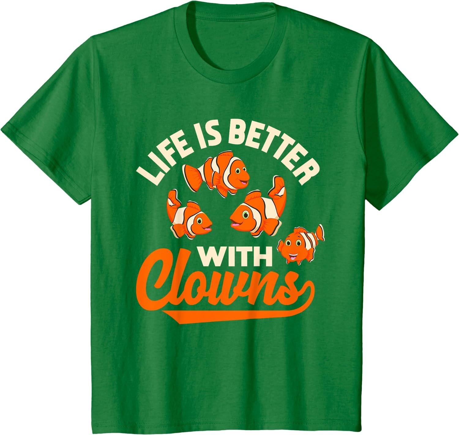 Life Is Better With Clowns - Funny Fish Keeper Gift T-Shirt - Image 32