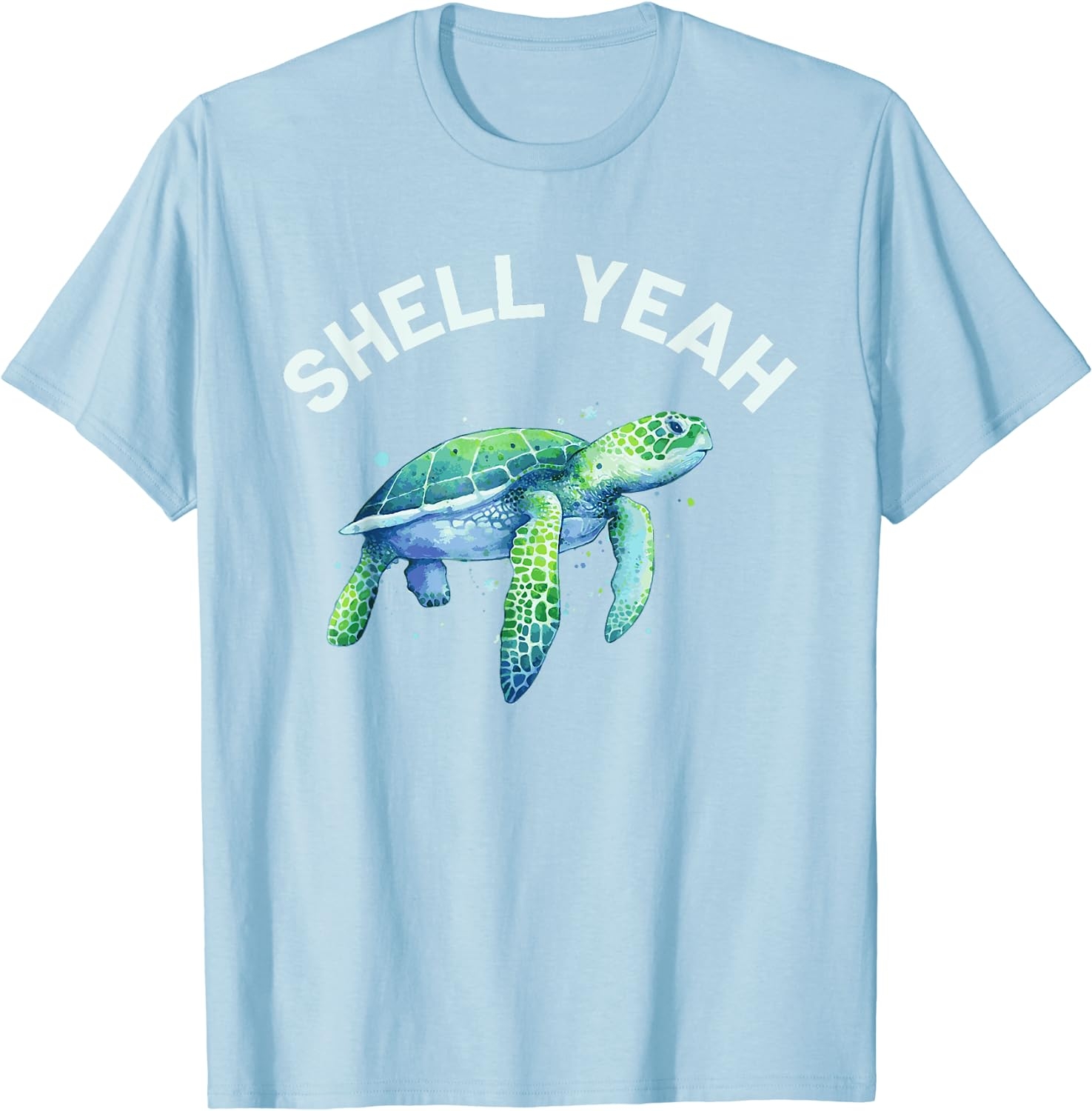 Shell Yeah - Cute Tortoise & Sea Turtle Lover T-Shirt - Image 11
