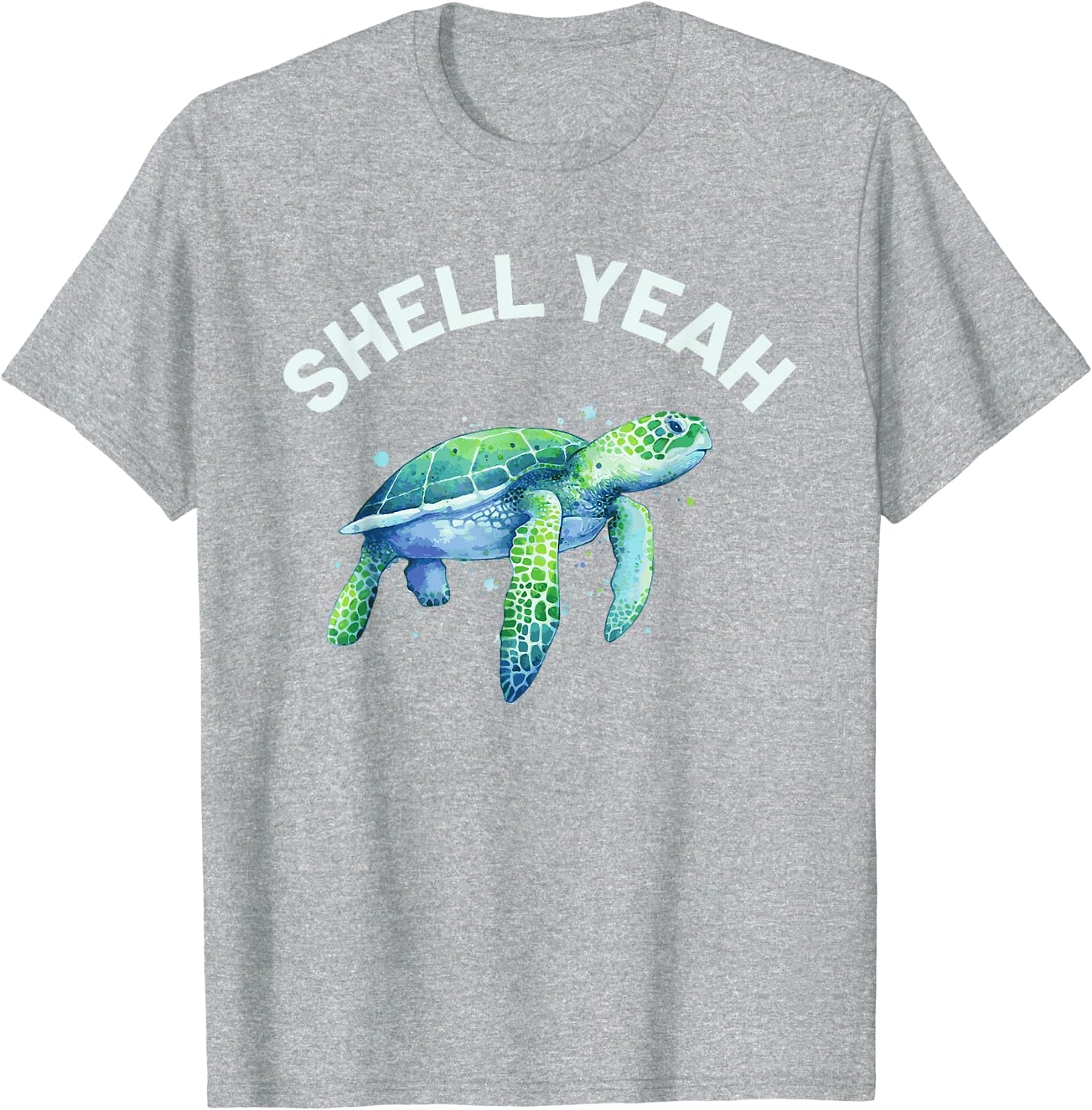 Shell Yeah - Cute Tortoise & Sea Turtle Lover T-Shirt - Image 7